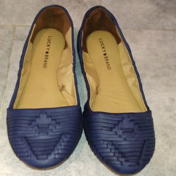Lucky Brand Shoes - LUCKY  BRAND flats size 8 / 5 azul marino